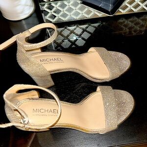 Michael by Michael Shannon Silver Heels